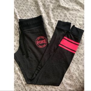 (SOLD)Pink Vicotoria’s Secret Leggings